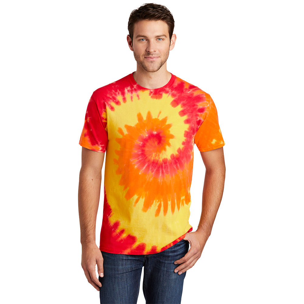 Custom Port & Company Tie-Dye Tee