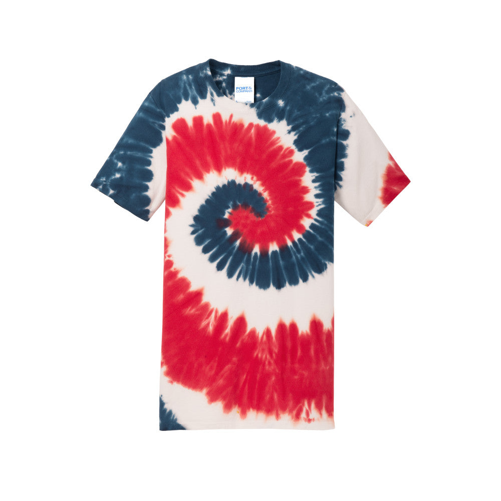 Custom Port & Company Tie-Dye Tee