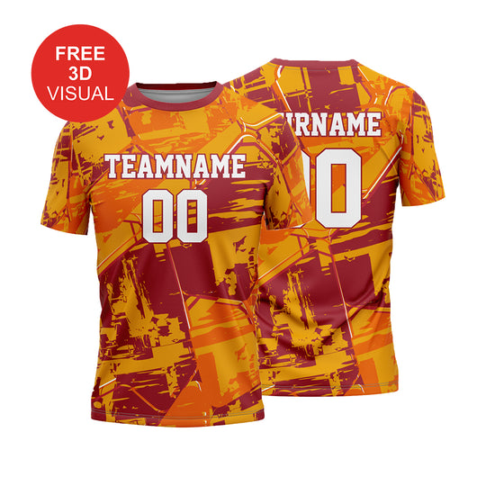 150GSM Mesh Jersey Short Sleeve Crew Neck (Full Dye Sublimation) #500002