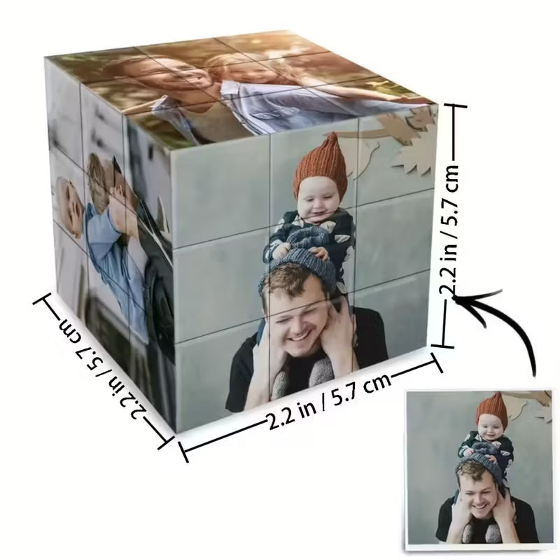 Custom 6-Photo Magic Cube