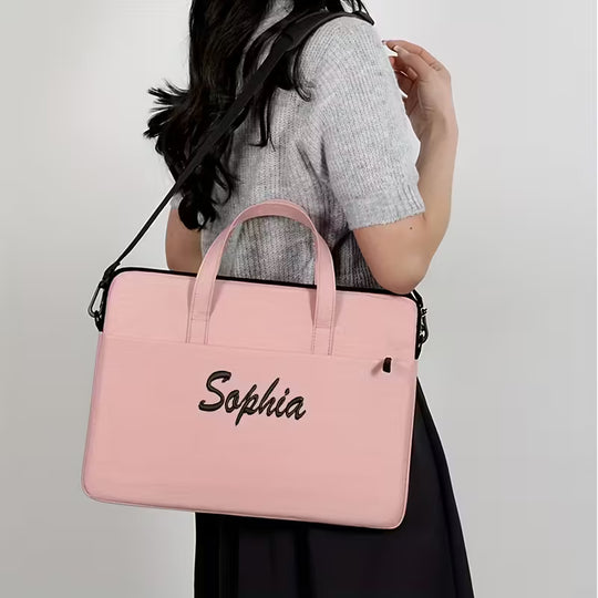 Personalized Laptop Bag with Custom Name