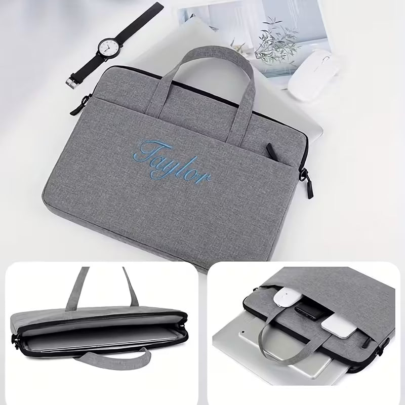 Personalized Laptop Bag with Custom Name
