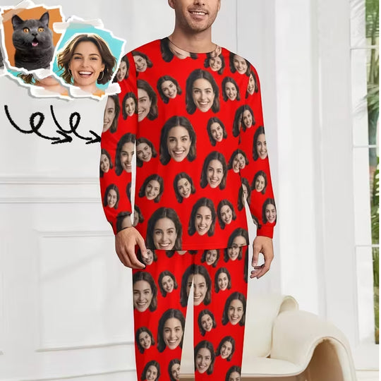 Custom Photo Pajama Set FREE SHIPPING