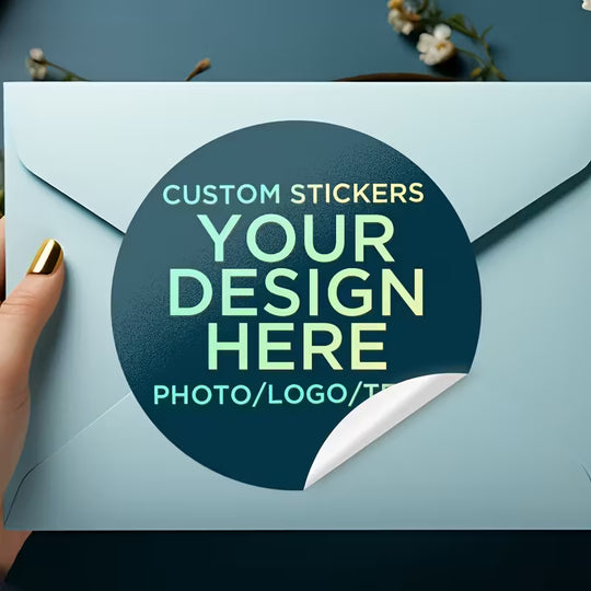 48pcs 1.57'' Customized Event Round Stickers