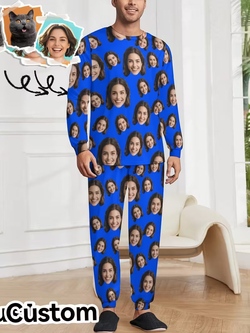 Custom Photo Pajama Set FREE SHIPPING