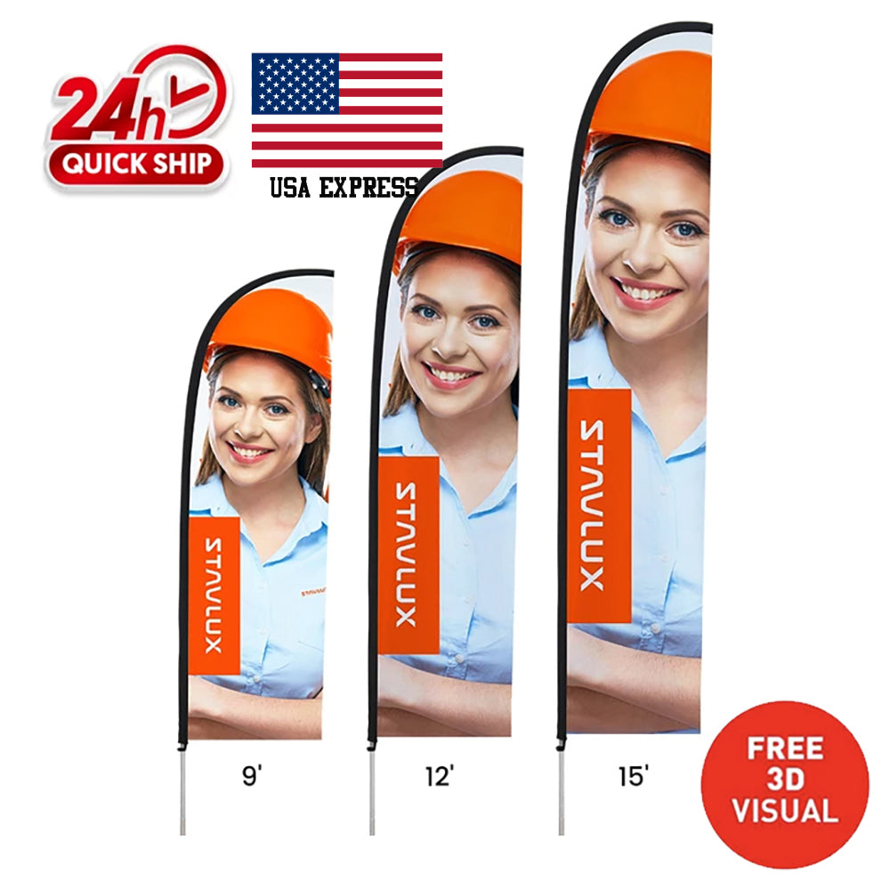 Banderas Rectas Premium