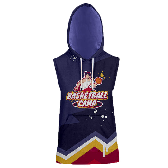 Sleeveless Hoodie Full Dye Sublimation #500053