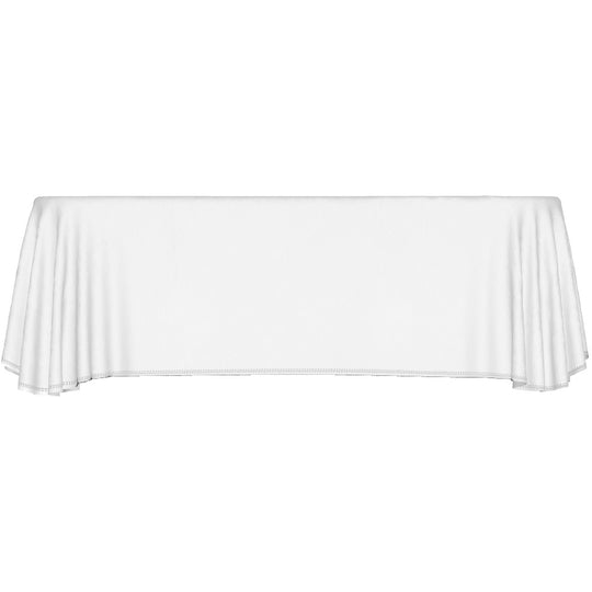 Premium Table Throw 8' 4-Sided (Full-Color Dye Sublimation, Full Bleed)