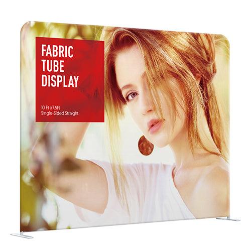 10' Tube Straight Fabric Display - Soardist