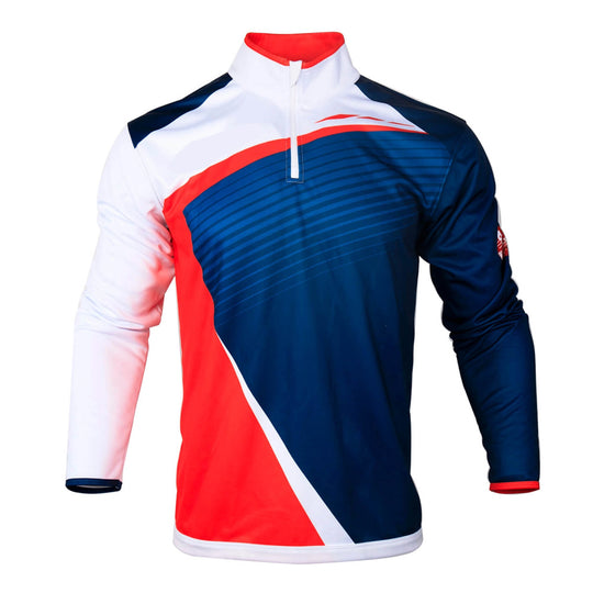 150GSM Mesh Jersey 1/4 Zipper Jacket (Full Dye Sublimation) #500024