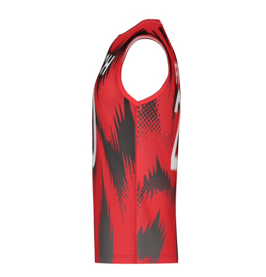 150GSM Mesh Jersey Crew Neck Sleeveless (Full Dye Sublimation) #USA500005