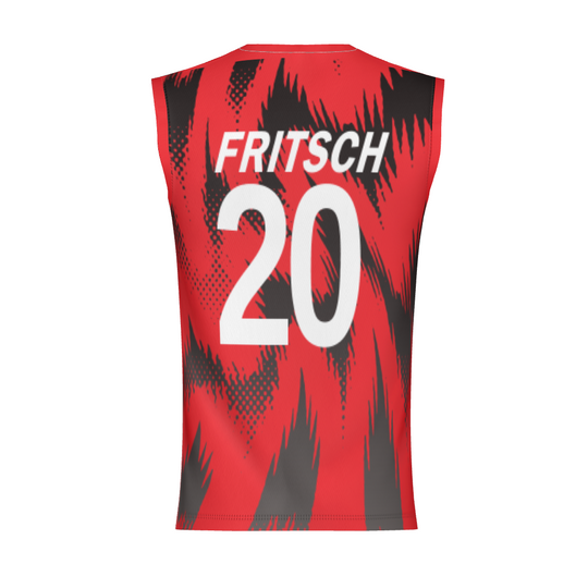 150GSM Mesh Jersey Crew Neck Sleeveless (Full Dye Sublimation) #USA500005