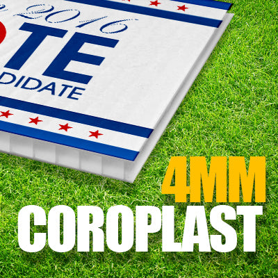 Coroplast per ft2