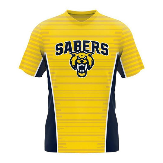 Short Sleeve V Neck (Full Dye Sublimation)#500001 - Soardist
