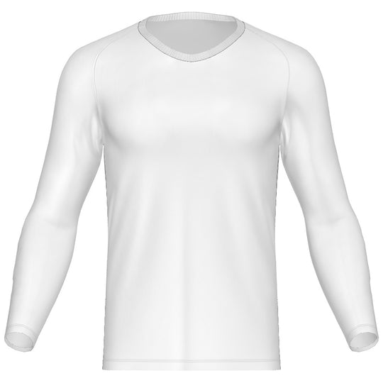 150GSM Mesh Jersey Long Sleeve V- neck (Full Dye Sublimation)