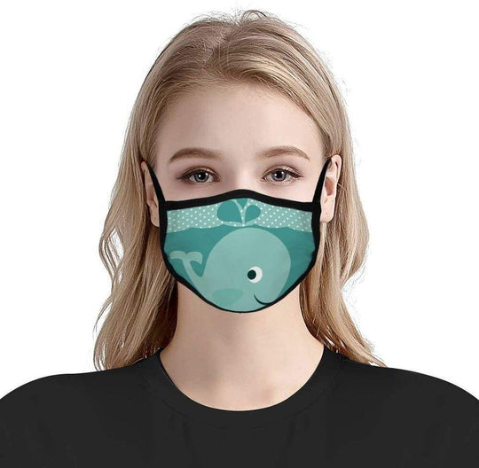 Custom Printed Masks (Dye-Sublimated) Elastic Ear Loop - Soardist